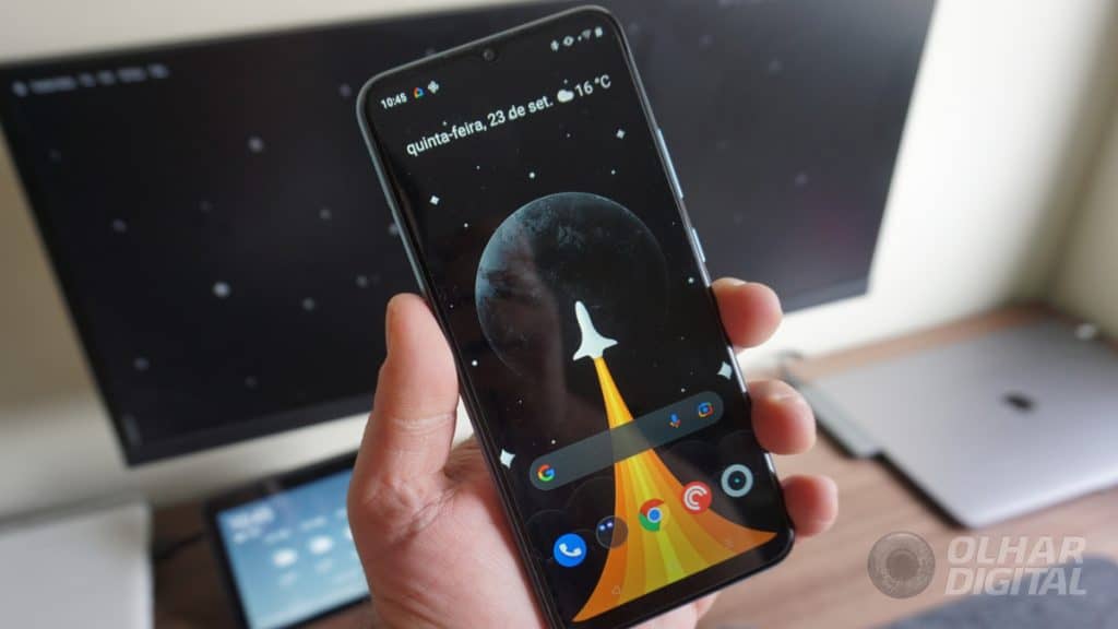Realme C21Y (Imagem: André Fogaça/Olhar Digital)