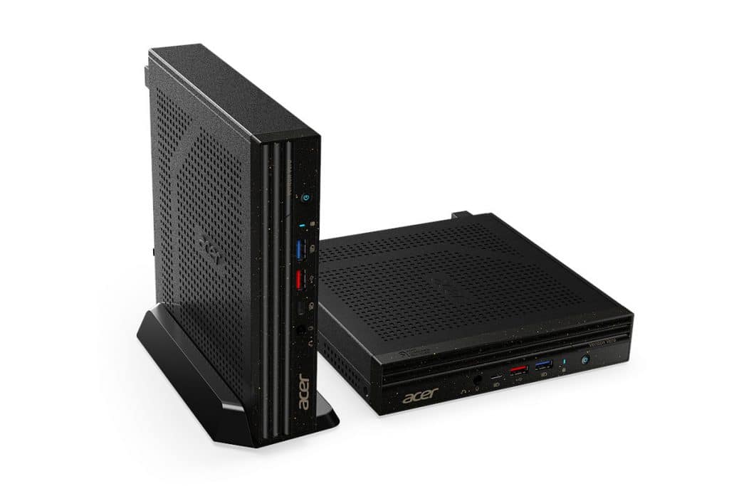 Acer Veriton Vero Mini, mini desktop de plástico reciclado