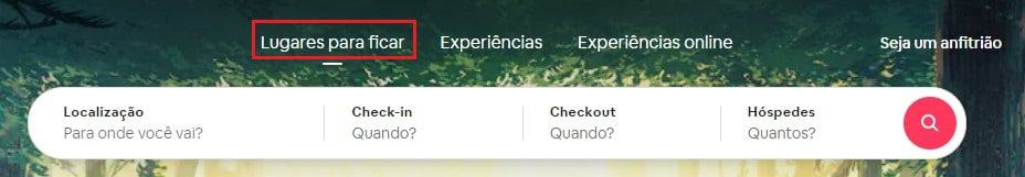 Como buscar lugares para ficar no Airbnb