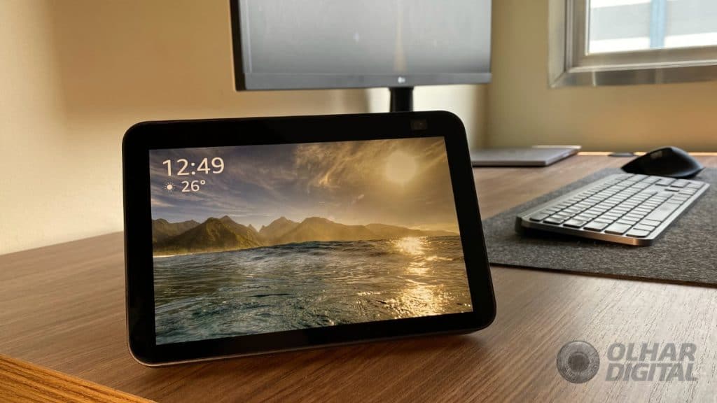 Echo Show 8 (2021) (Imagem: André Fogaça/Olhar Digital)