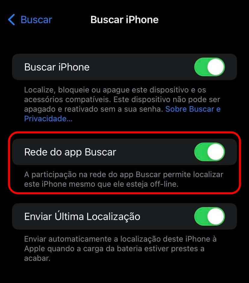 Como rastrear um iPhone desligado