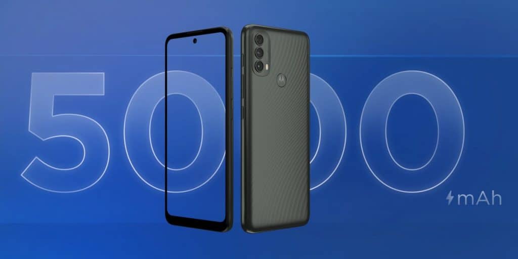 Motorola oficializa Moto E40 com tela de 90 Hz e bateria de 5.000 mAh. Imagem: Motorola/divulgação