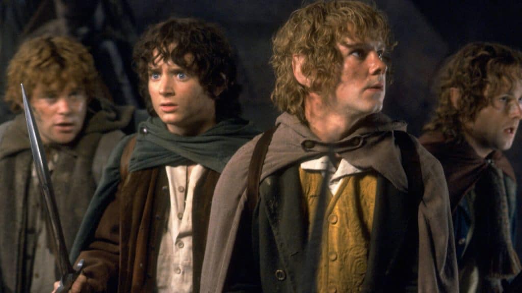 o senhor dos anéis hobbits