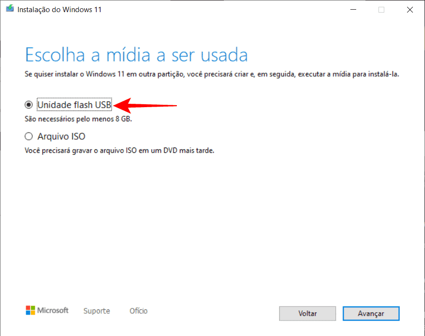 Como criar um pen drive bootável para instalar o Windows 11