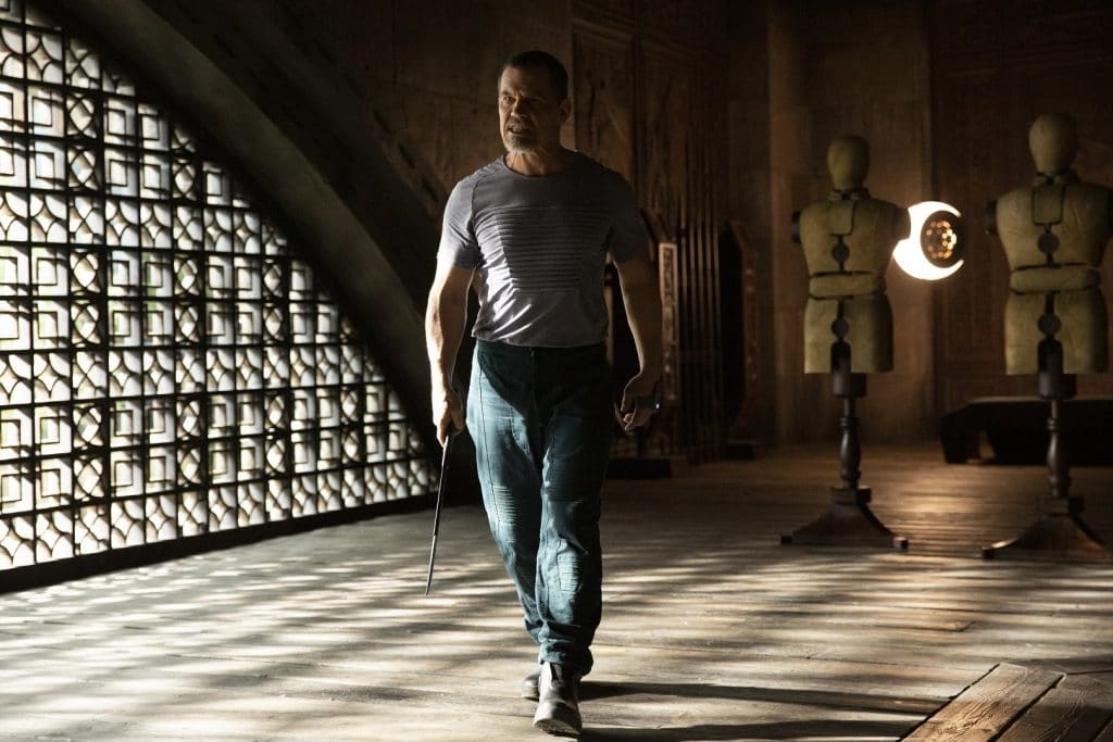 Josh Brolin como Gurney Halleckem ‘Duna’, uma produção da Warner Bros. Pictures e Legendary Pictures. Crédito: Chiabella James/Warner Bros