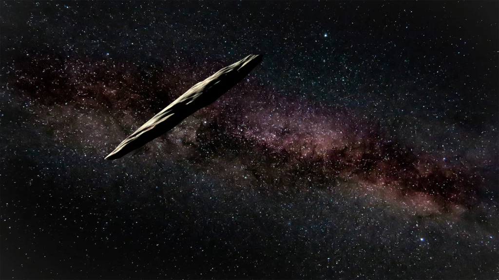 O 1l/'Oumuamua é um objeto de outro sistema estelar descoberto em 2017. Entretanto, documentos recentemente liberados pelo governo dos EUA dão conta de um meteoro que, ao contrário dele, até caiu na Terra