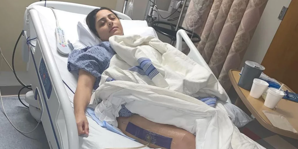 Kaelyn Franco no hospital