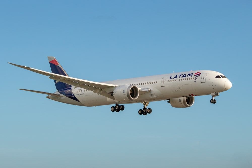 Avião da Latam 