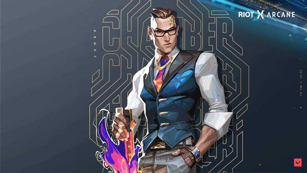 Chamber, novo agente de 'Valorant', será lançado durante as ‘Noites na Subferia’. Imagem: Riot Games/Divulgação