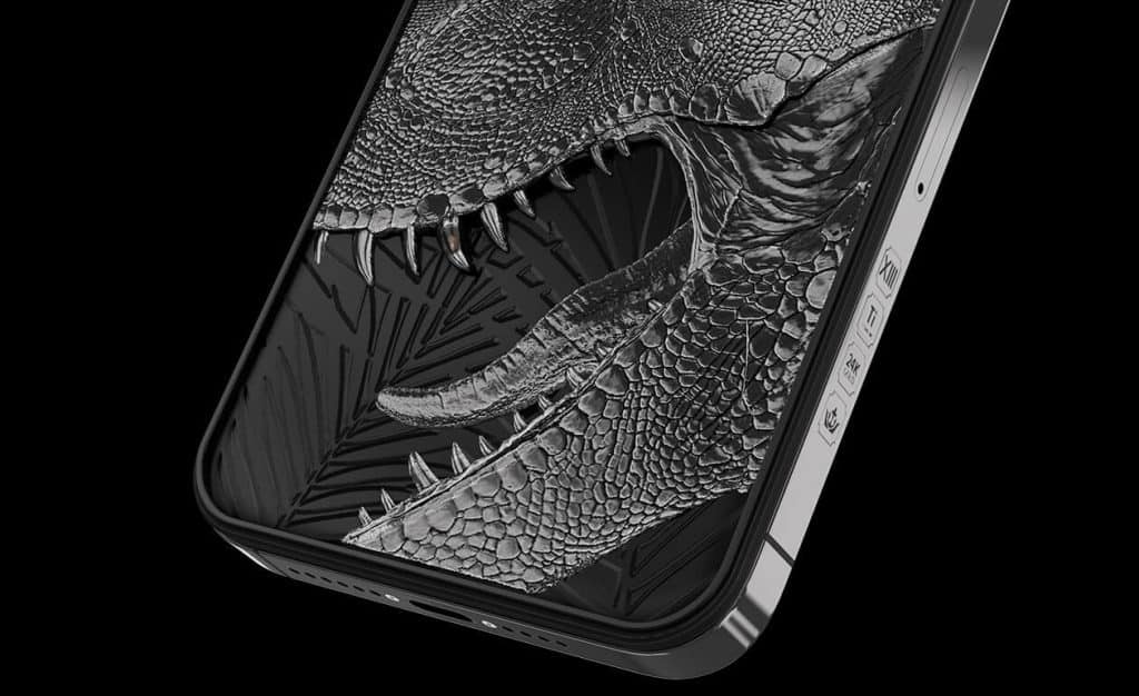 iPhone 13 Pro modificado, o Tyrannophone