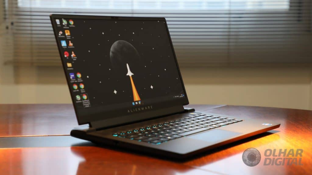 Alienware m15 R6 (Imagem: André Fogaça/Olhar Digital)
