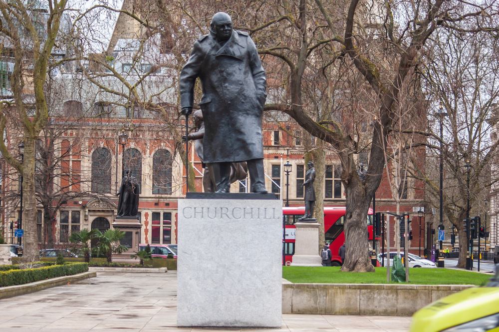 Estátua de Winston Churchill 