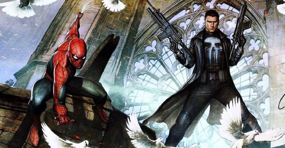 justiceiro homem-aranha