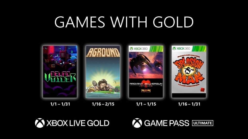 Xbox Games With Gold