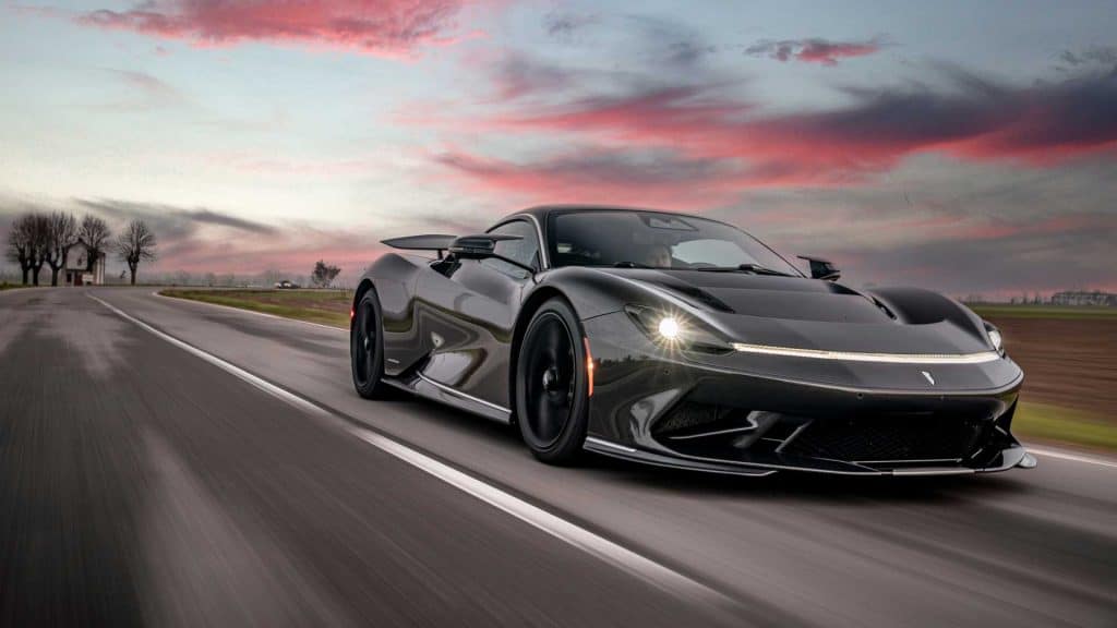 Supercarro elétrico Battista