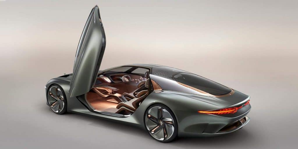 conceito aberto do carro da Bentley