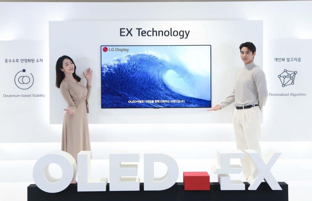 LG OLED EX promete telas com mais brilho (Imagem: divulgação/LG Display)