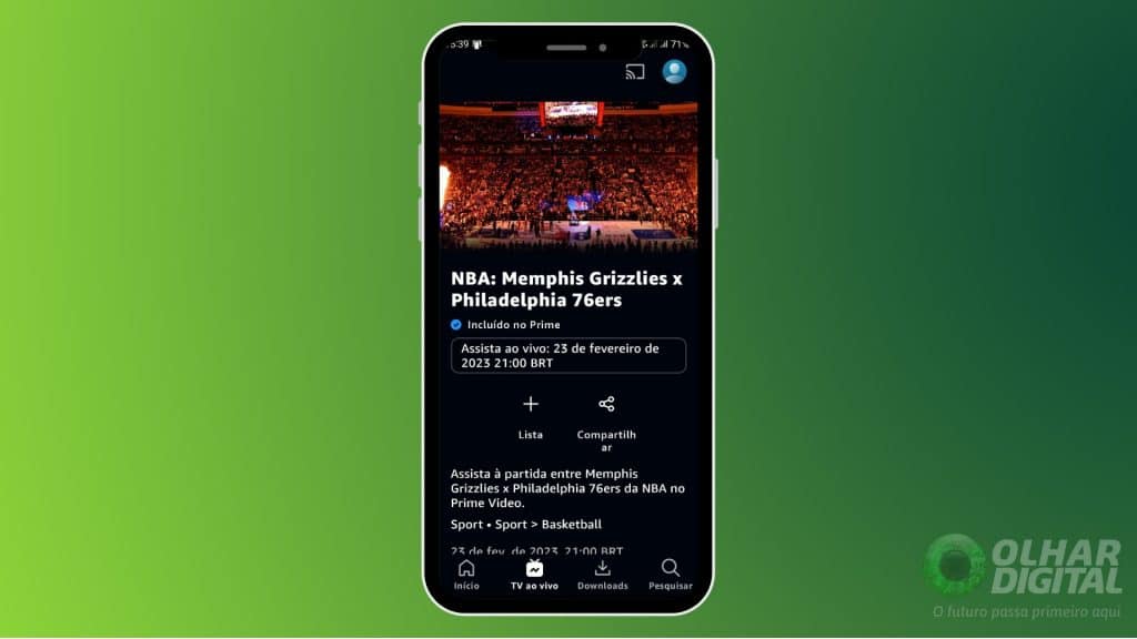 Onde assistir NBA ao vivo