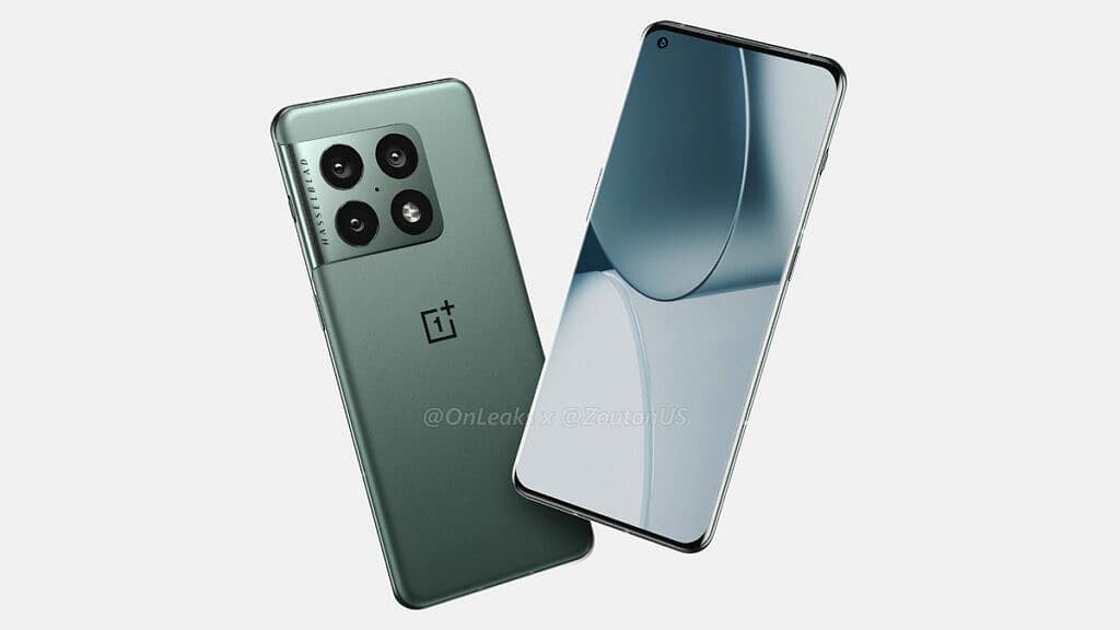 Suposto OnePlus 10 (Imagem: divulgação/OnLeaks)