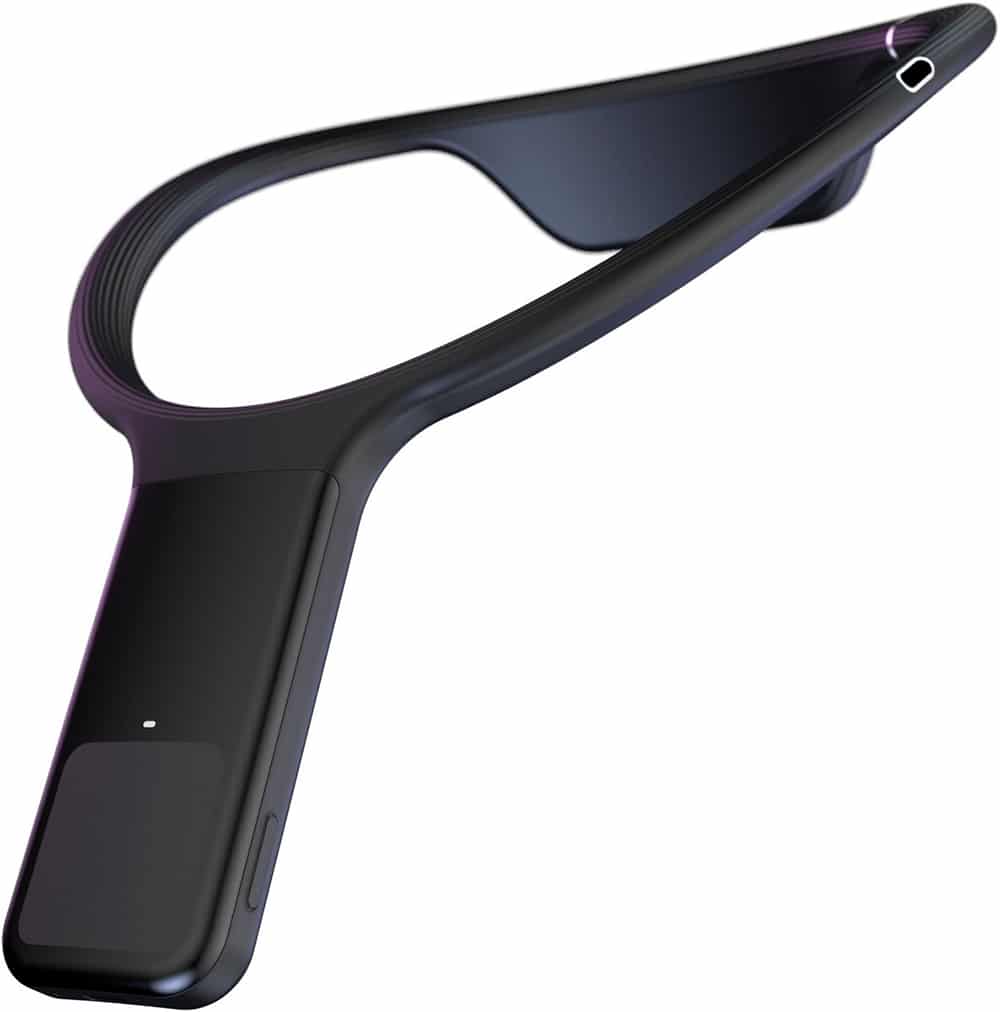 Suporte de pescoço com touchpad
