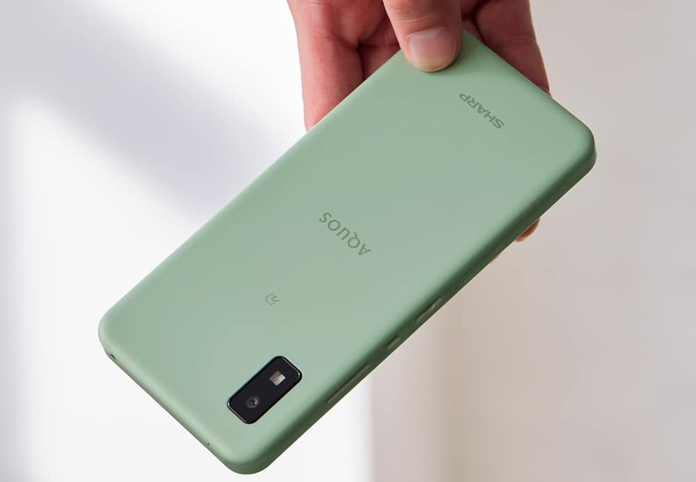Sharp Aquos Wish tem uma única câmera traseira de 13 MP