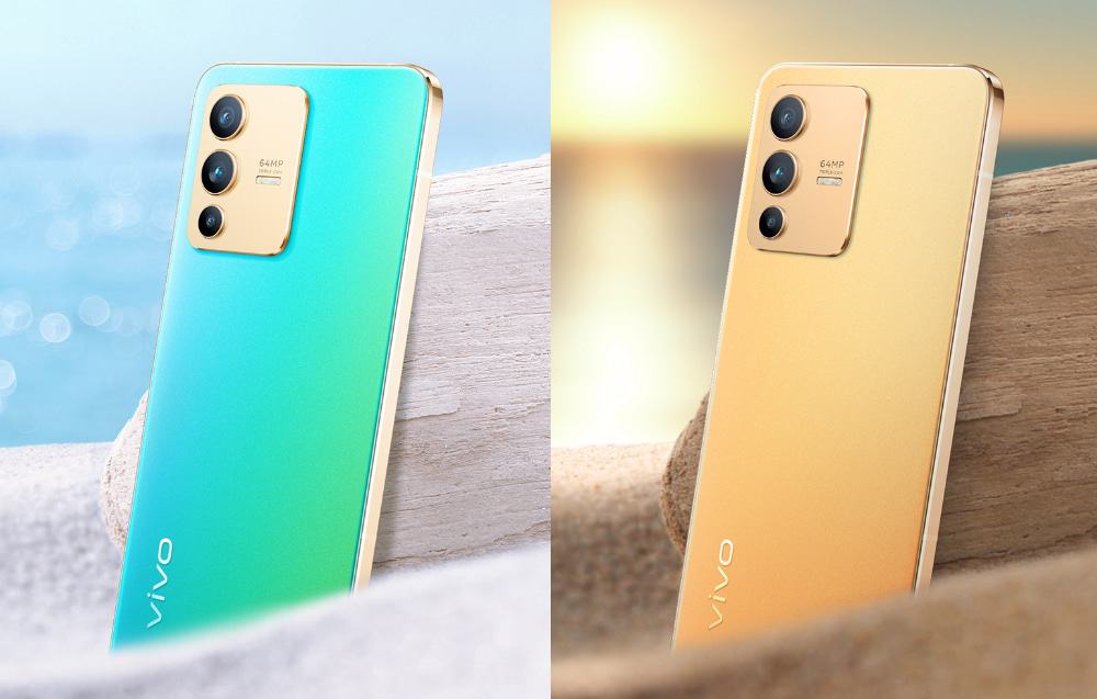 Versões douradas do Vivo V23 e V23 Pro terão traseira que muda de cor dependendo da luz do ambiente