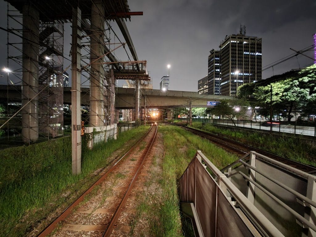 Foto com a câmera ultrawide no modo noturno do Galaxy S21 FE (Imagem: André Fogaça/Olhar Digital)