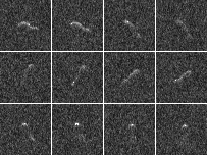 Imagens de radar do Cometa 103/P Hartley 2