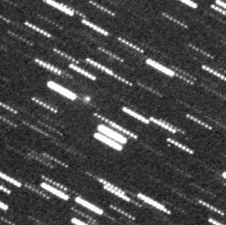 Imagens do Cometa C/2022 A1 (Sarneczky) feitas a partir do Observatório de Piszkéstető em 07 de janeiro de 2022