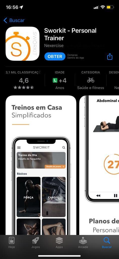 smorkit aplicativo de treino