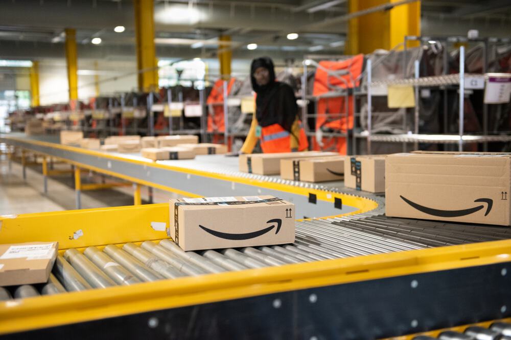 Amazon galpão logística