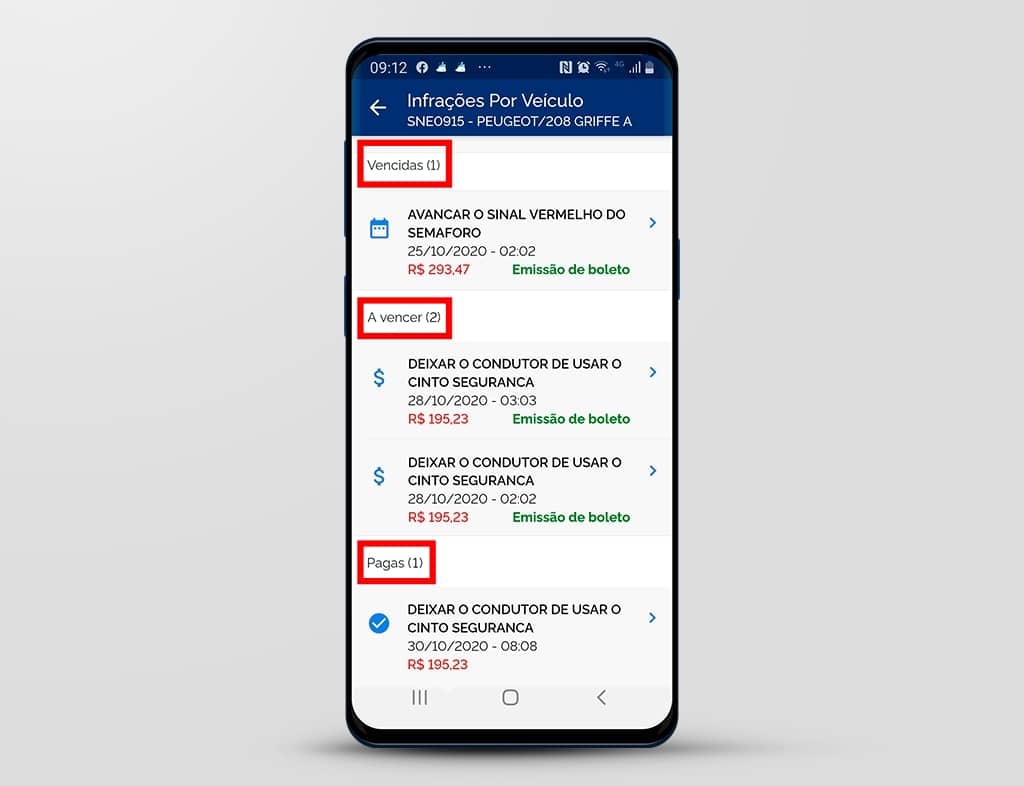 Como consultar infrações pela Carteira Digital de Trânsito