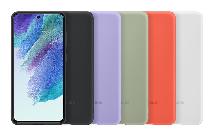 Capas de silicone do Galaxy S21 FE