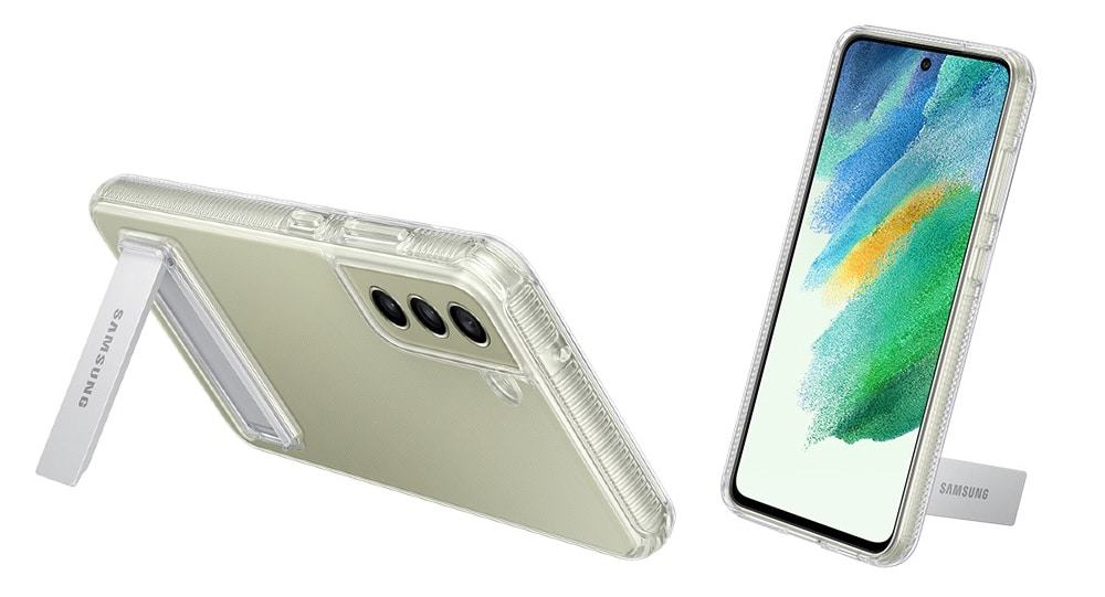 Capa Clear Standing do Galaxy S21 FE 
