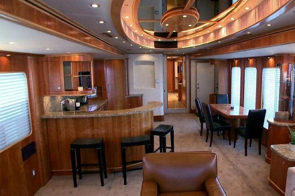 Motorhome do ator Leonardo diCaprio