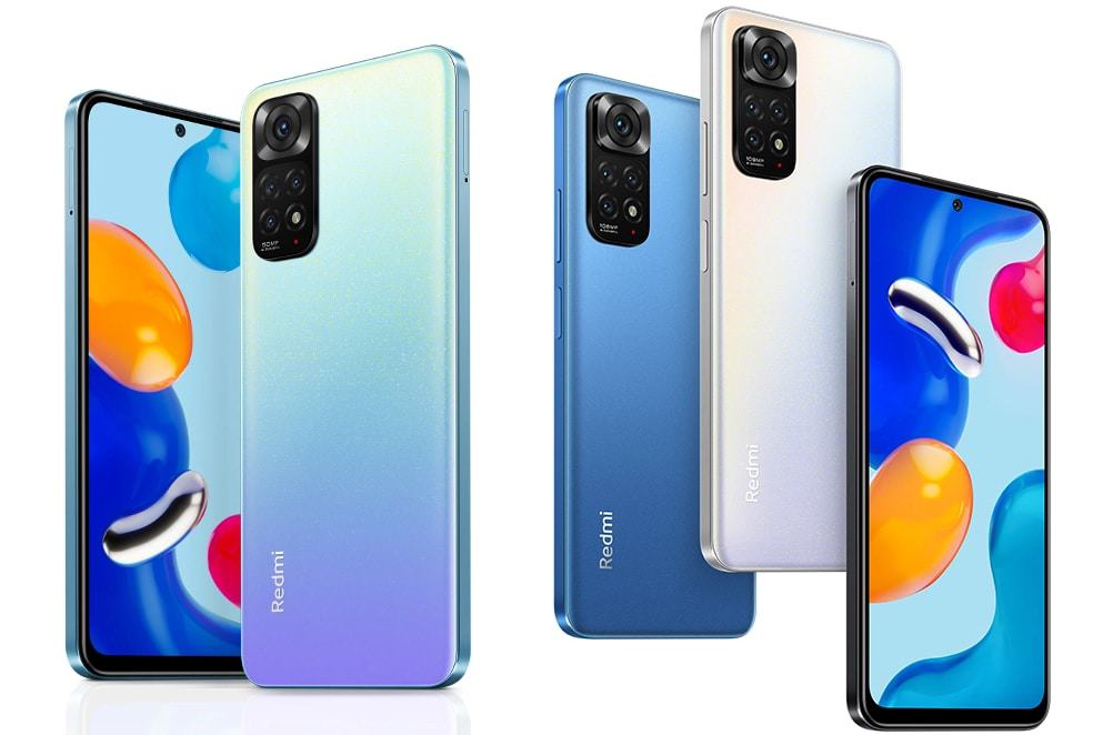 Imagens das versões globais do Redmi Note 11 e Redmi Note 11S