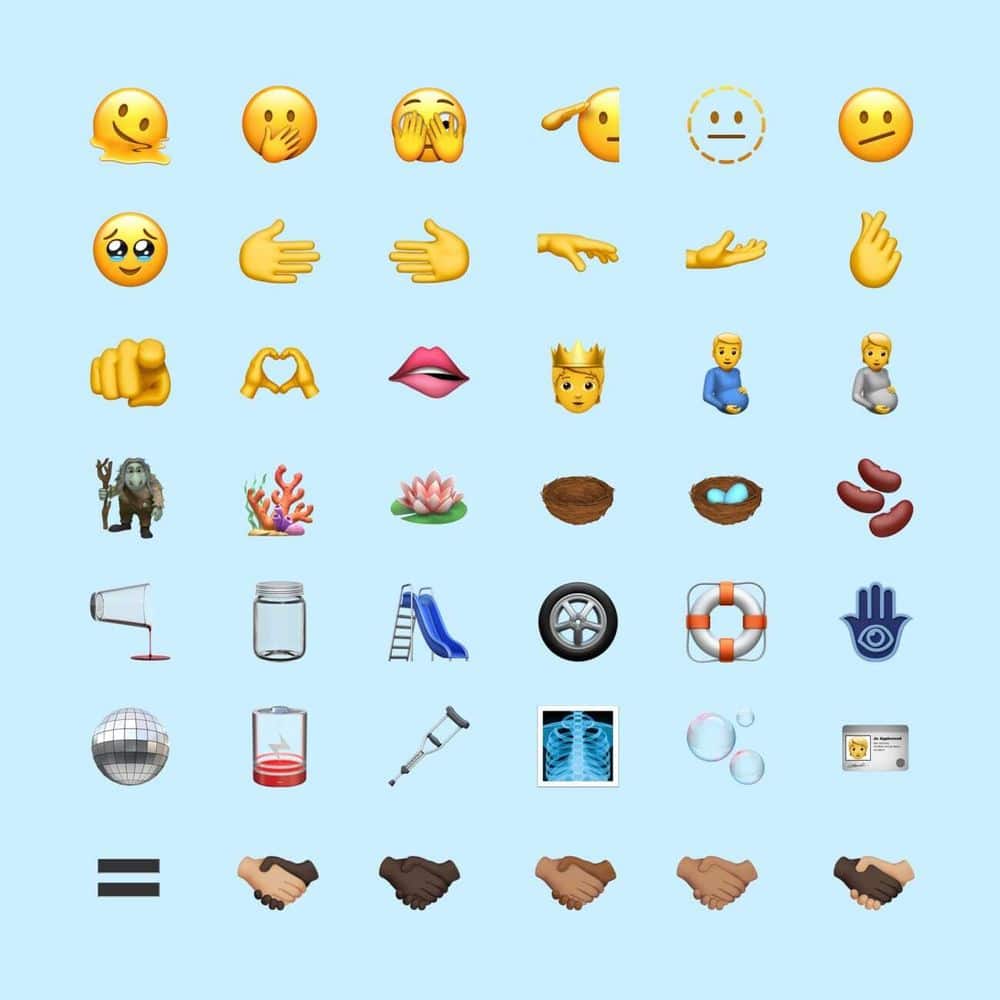 Novos emojis foram lançados na versão beta do iOS 15.4
