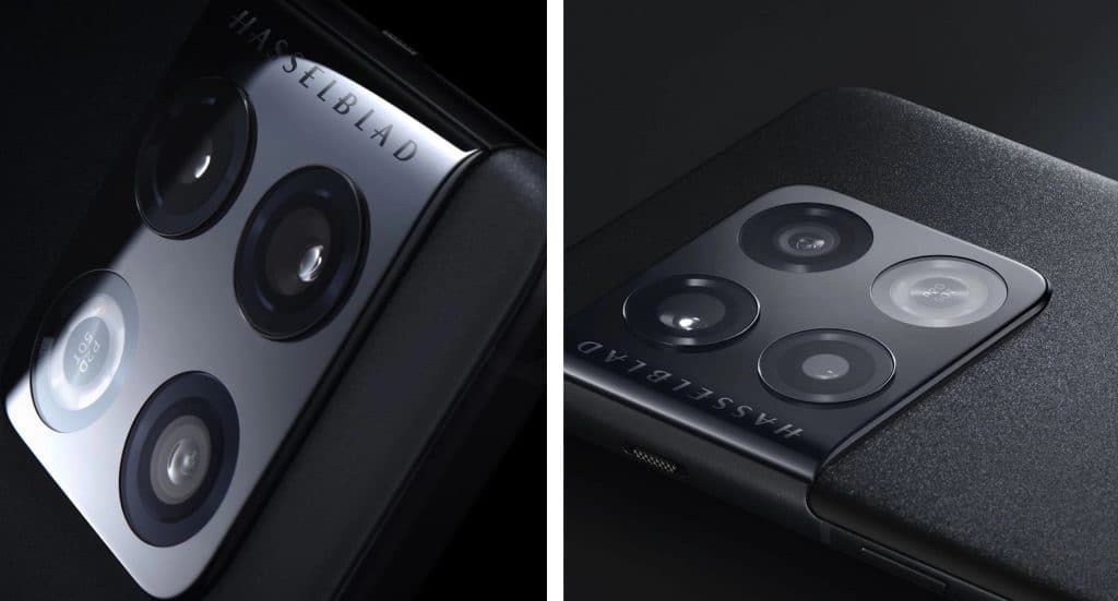 Detalhe das câmeras do One Plus 10 Pro