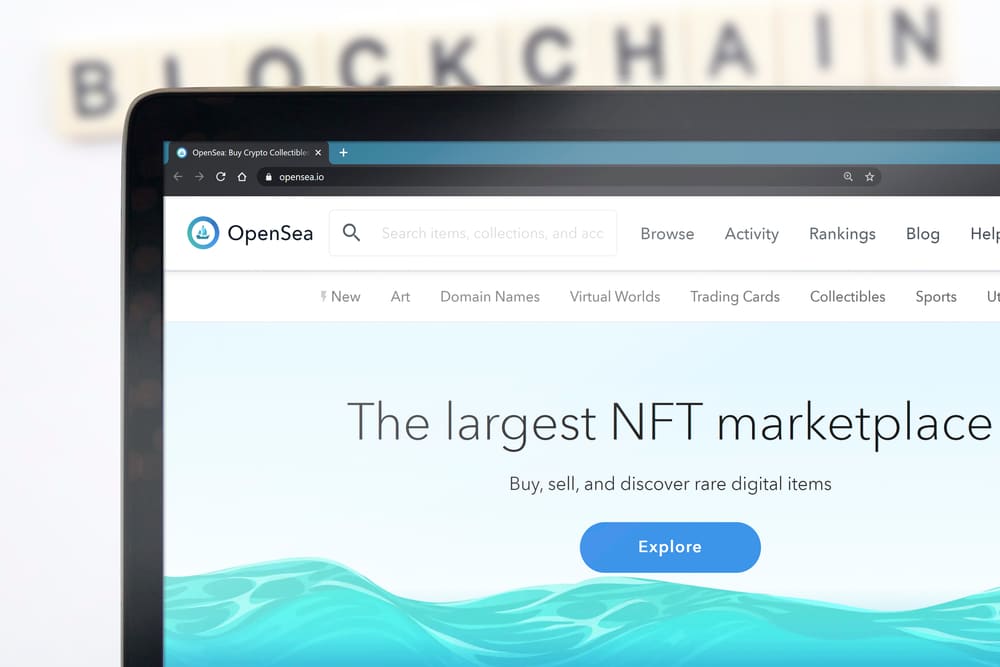 Opensea é o maior mercado de NFTs