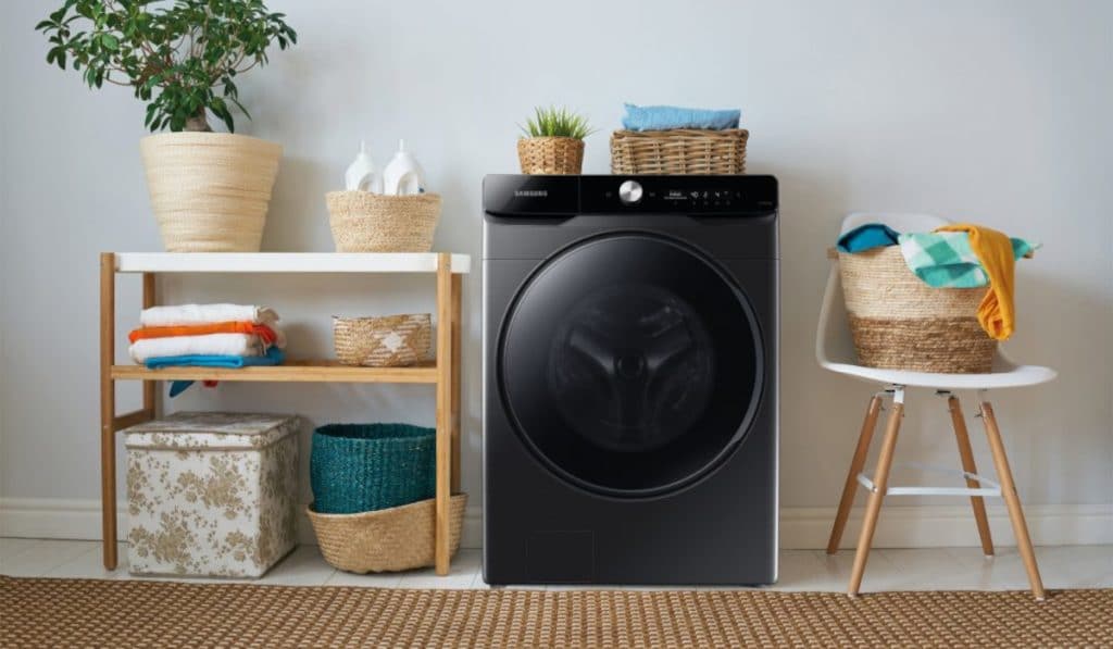 Lavadora e secadora WD18T da Samsung