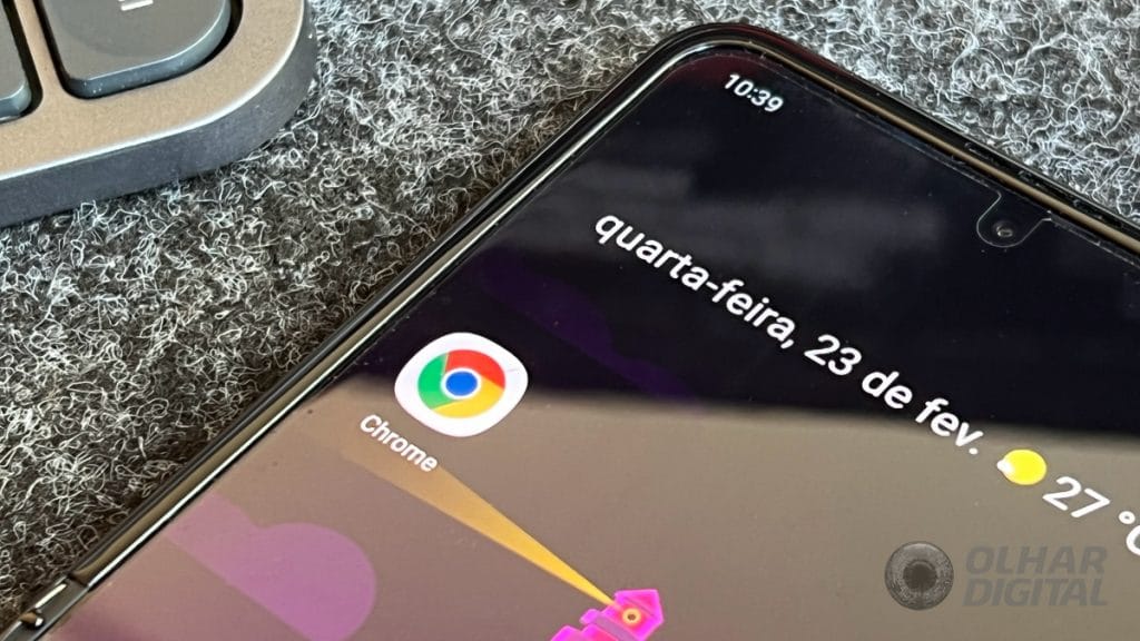Chrome para Android (Imagem: André Fogaça/Olhar Digital)