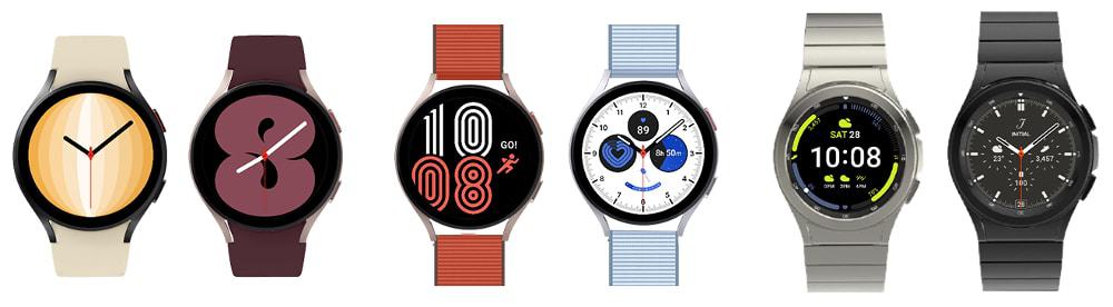 Samsung lançou novas pulseiras para combinar com os novos watchfaces do Galaxy Watch 4