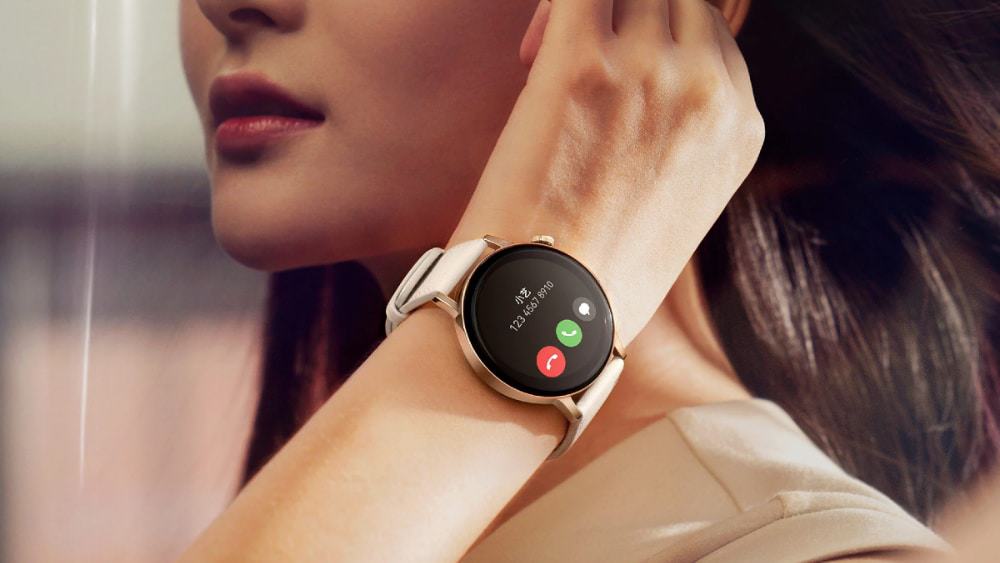 Huawei Watch GT 3 na versão de 42 mm