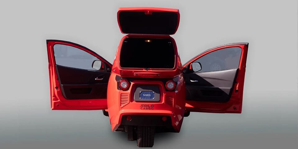 Solo Cargo, um microcarro de três rodas