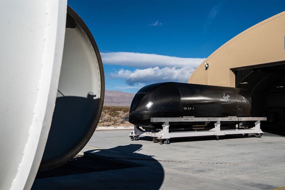 Trem a vácuo da Virgin Hyperloop