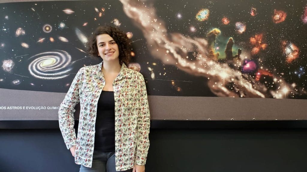 Catarina Aydar, Mestre em Astronomia pela USP