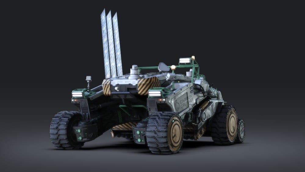 Carbon Crusher, máquina de recuperar asfalto