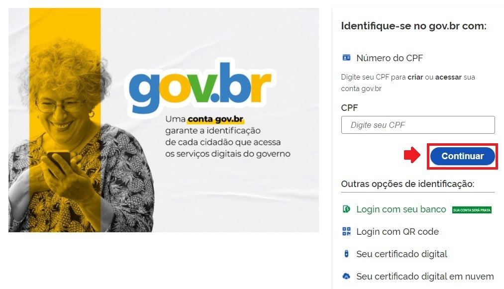 Como acessar sua carteira de vacinação digital pelo PC - Passo 2