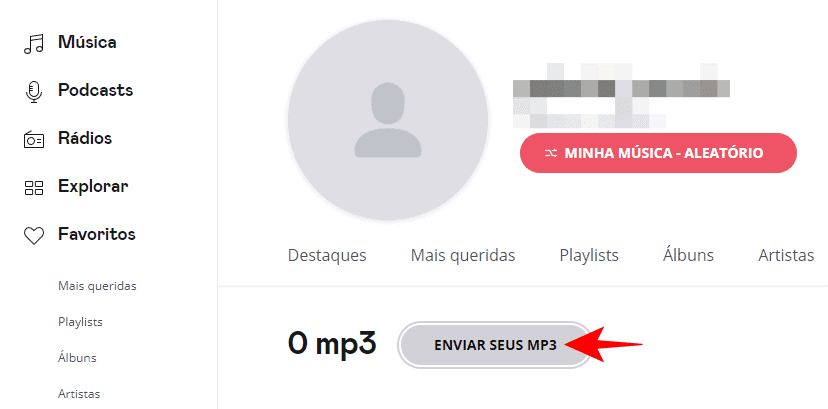 Como fazer o upload de arquivos mp3 no Deezer
