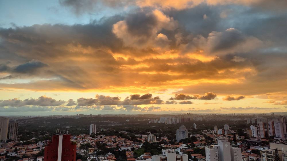 Foto tirada com a câmera principal do Moto G200